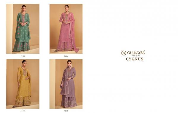 Gulkayra Cygnus Fancy Exclusive Georgette Designer Salwar Suit Collection
